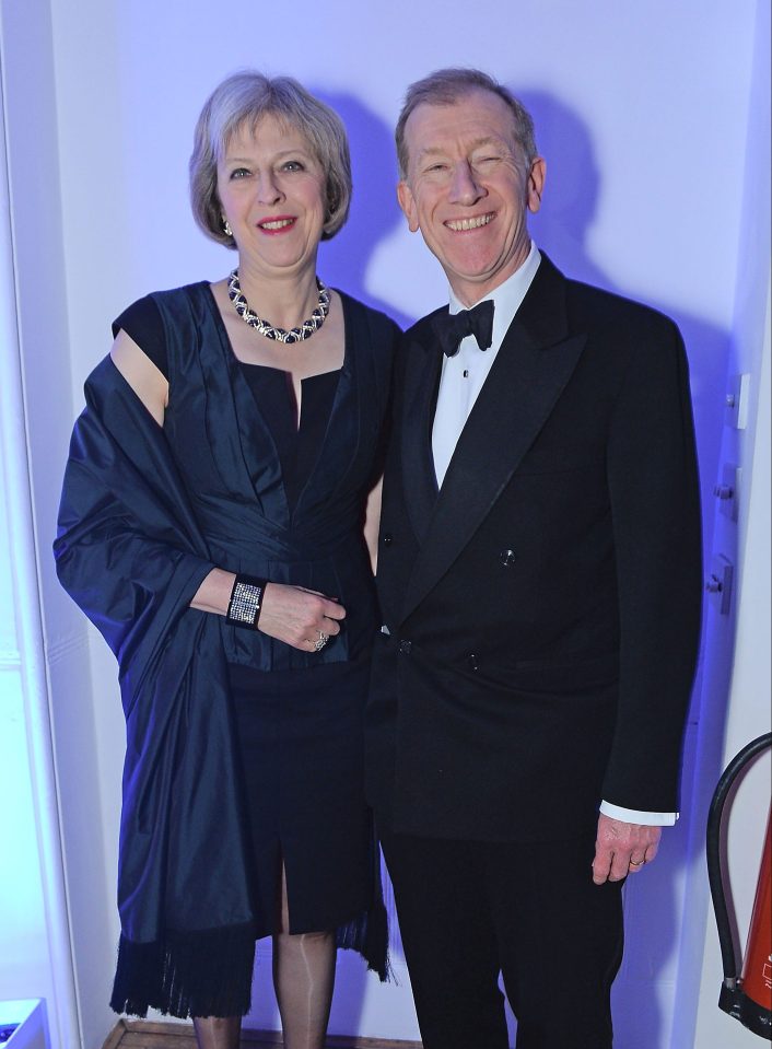Happy couple...Theresa has been married to her husband Philip 
