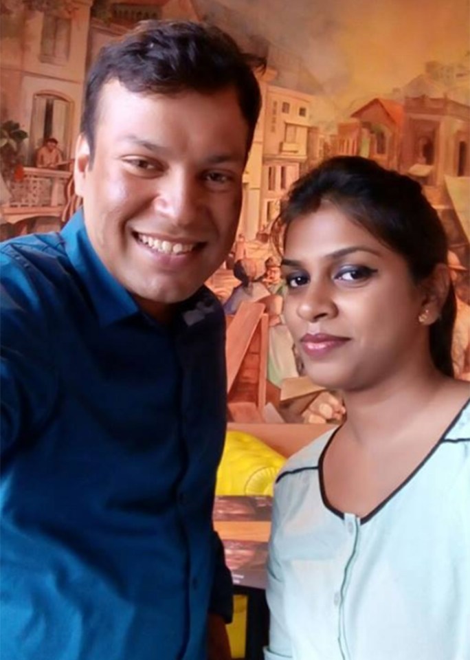 Indian couple Everest