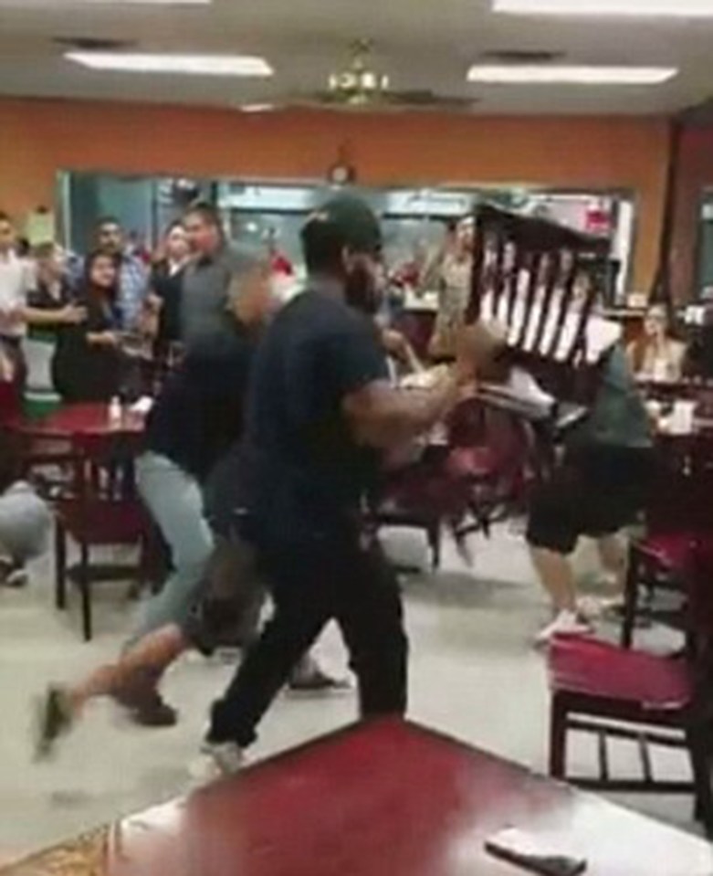 Mexican brawl restaurant