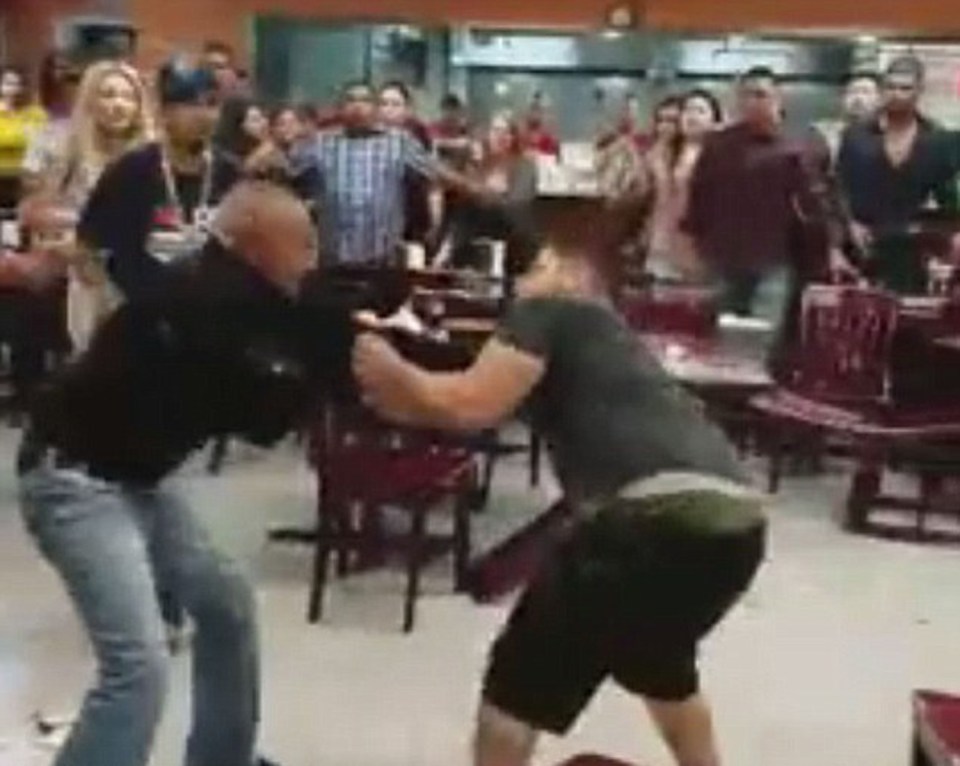 Mexican brawl restaurant
