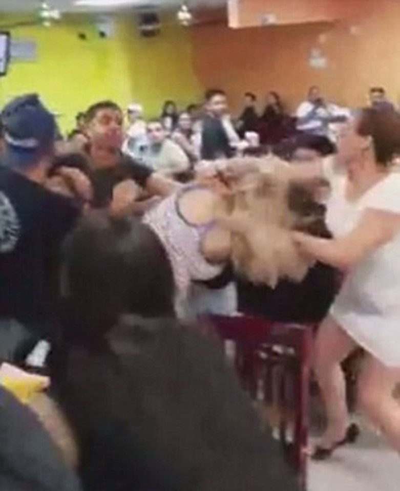Mexican brawl restaurant