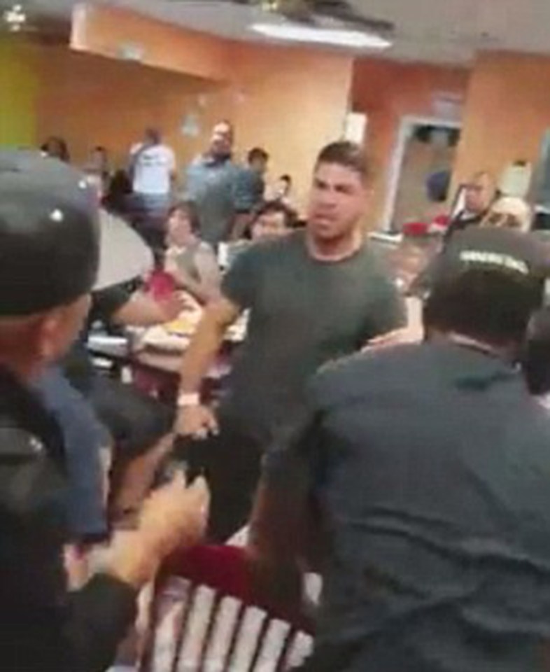 Mexican brawl restaurant