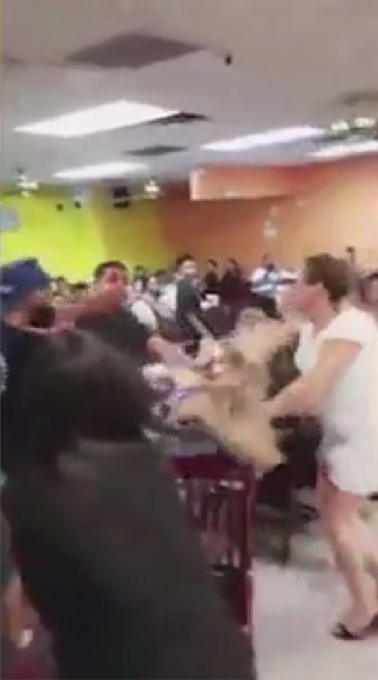 Mexican brawl restaurant