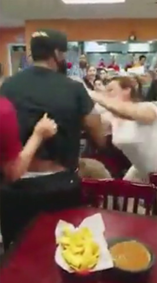 Mexican brawl restaurant