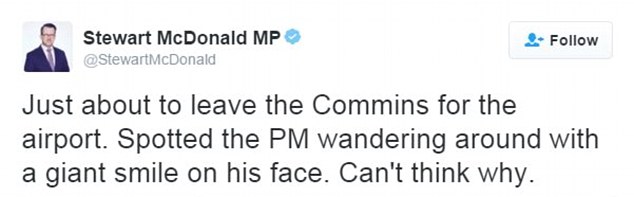 Stewart McDonald tweet