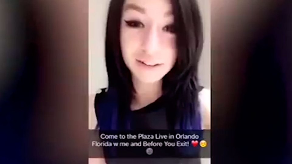 The star, who had a huge following on social media, had encouraged fans to attend the tragic event in Orlando via online posts