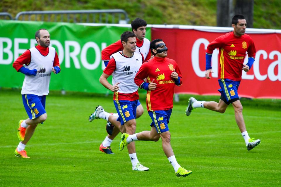 The likes of Andres Iniesta, Cesar Azpilicueta and Pedro are also in the squad