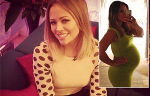 Kimberley Walsh reveals she is pregnant with her second child with husband Justin Scott