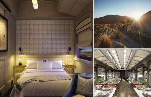 Inside the lavish train which whisks passengers through the Andes in style