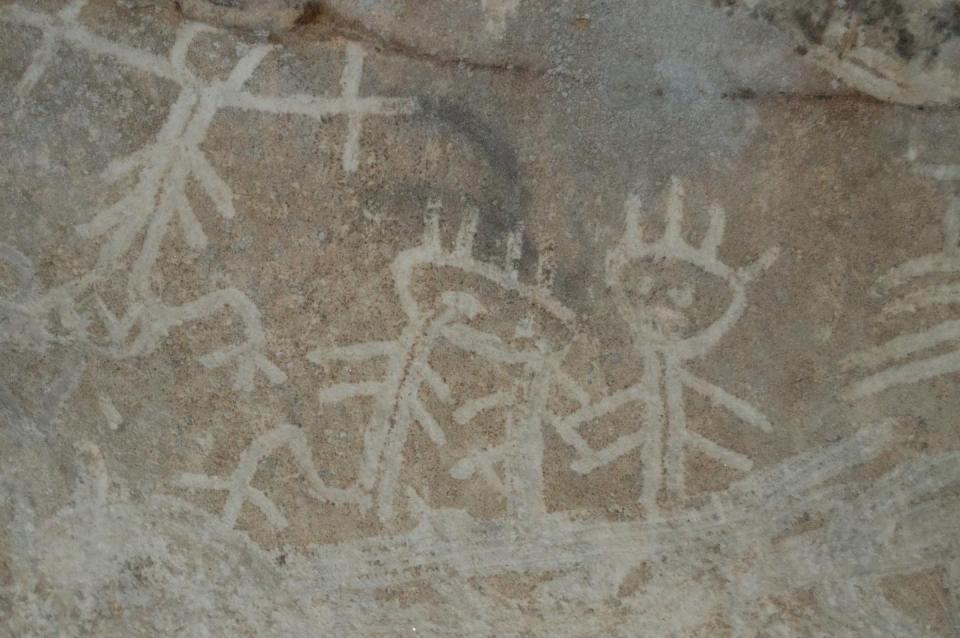 These figures represent older, traditional religious practices