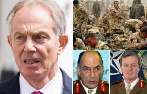 Top brass blast Tony Blair for claiming he gave troops in Iraq 'everything' they wanted