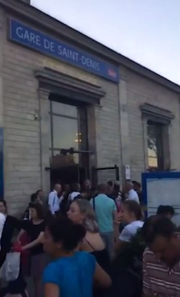 Eurostar evacuation