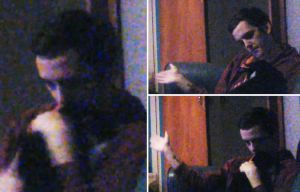Horrifying moment cruel thug battered his pet cat to death