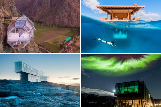 Amazing places to spend the night