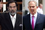 Tony Blair Saddam Hussein Iraq Wa
