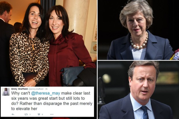 Theresa May attacked on Twitter