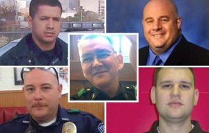 First pics of hero cops shot dead in Dallas as family says 'a father shouldn't bury his son'