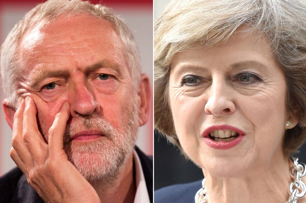 Somehow the Conservative part appear in much better shape than Labour