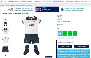 Premier League clubs 'ripping off' parents by charging up to £42 for a baby's replica kit