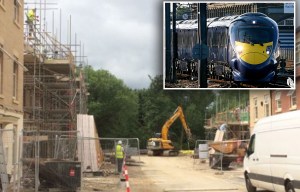Fury as NEW housing estate faces being flattened to make way for HS2 railway