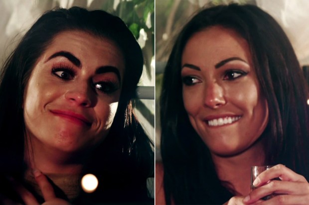 Sophie Gradon on date with Katie Salmon