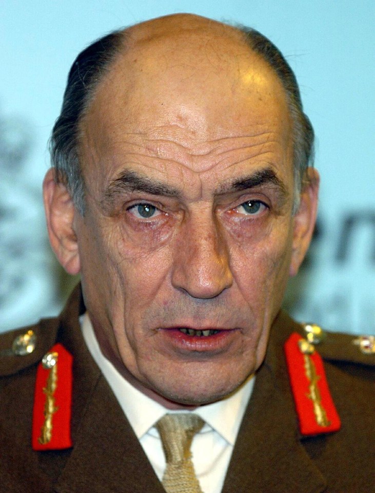 Former Army chief General Sir Mike Jackson told The Sun that commanders were not happy to go on the defensive