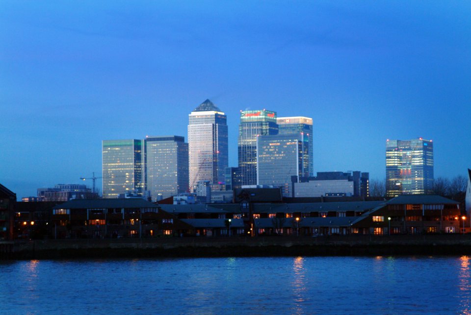 Canary Wharf skyline