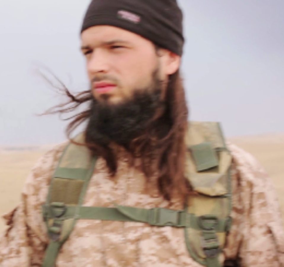 Maxime Hauchard identified in ISIS video, Syria - 17 Nov 2014