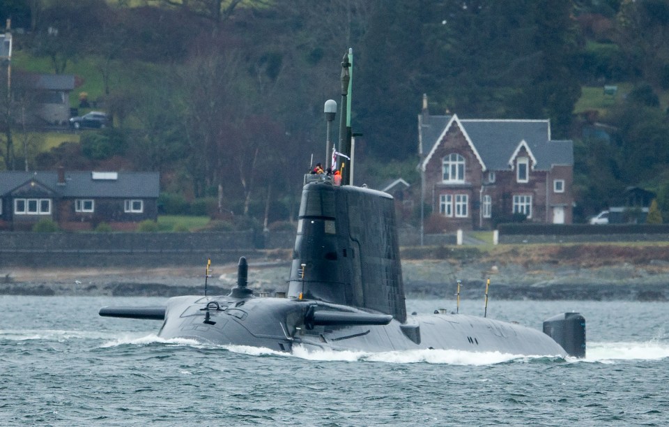Trident submarine