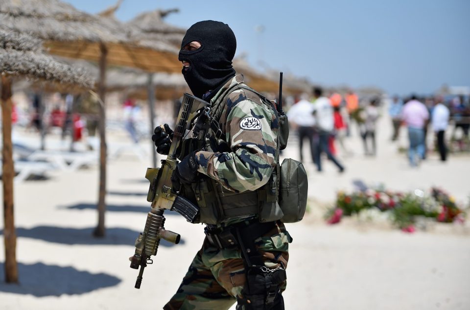 British British Home Secretary Theresa May Arrives In Tunisia Following The Terrorist Attack
