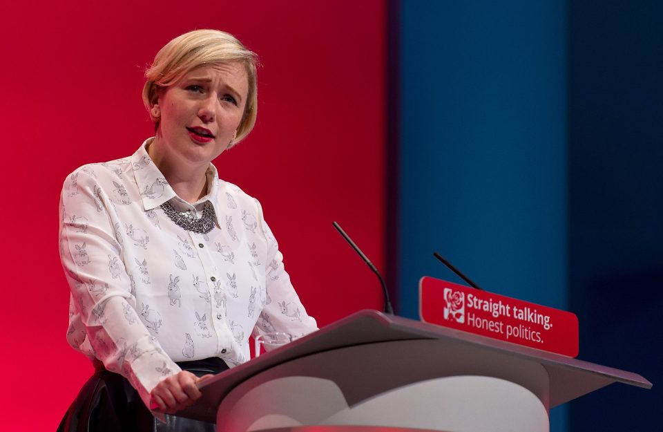He also called Labour MP Stella Creasey a "dumb blond b****" and said: "The things I cud do to u"