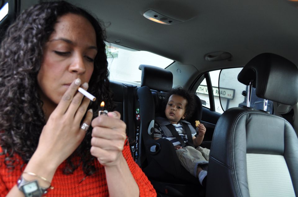 Since the introduction of a law banning smoking in cars with children not one person has been prosecuted