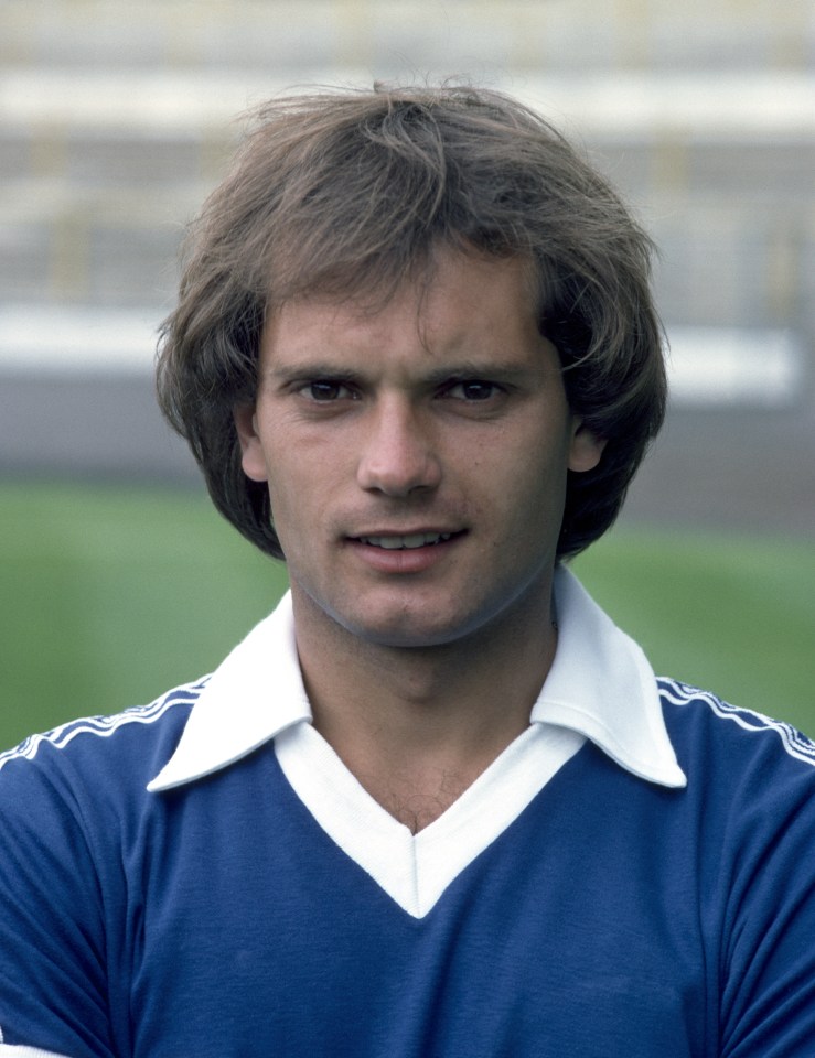 Wilkins, pictured here in 1979, used to play for England, Chelsea, QPR and Man Utd