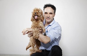 Compeno after dog's leg was ripped off by ride-on lawnmower in London park
