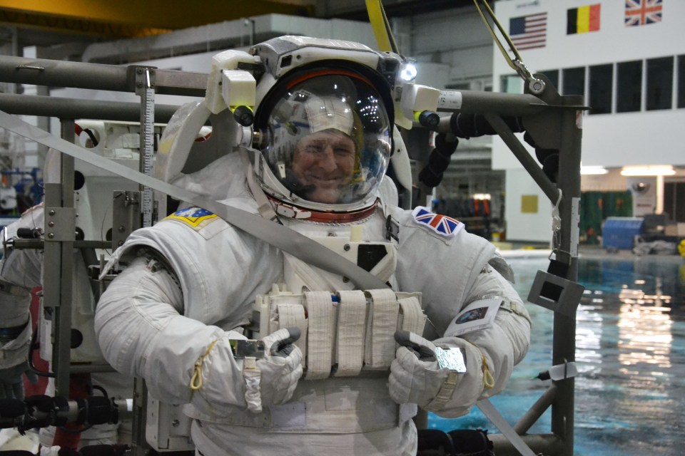 Spacemen like Britain's Tim Peake who didn't go as far from Earth are not thought to have been at as much risk