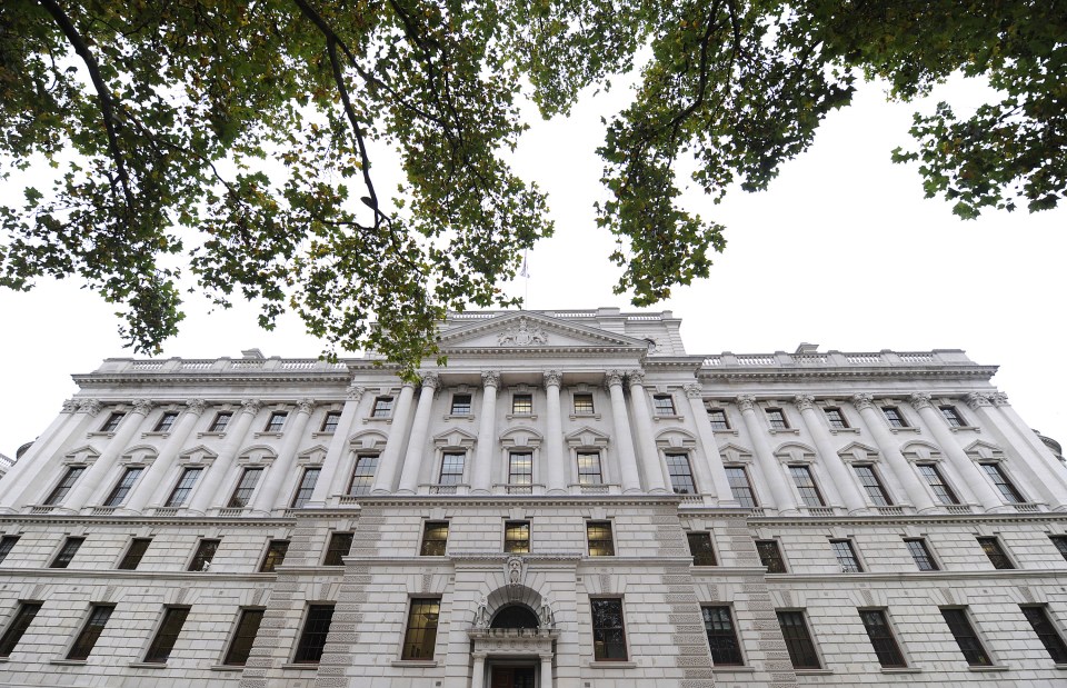 His new offices will not offer the same grandeur as the Treasury