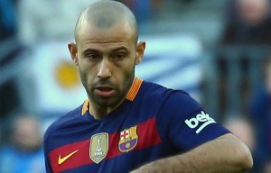 Javier Mascherano signs new three-year deal with Barcelona to end speculation he could be Pogba's replacement