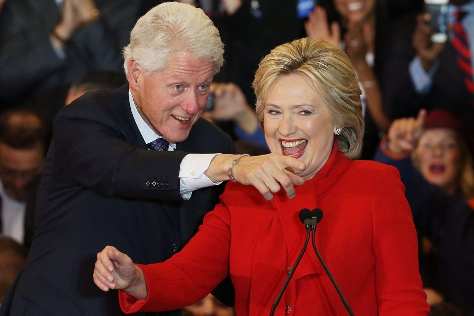 Hillary Clinton Holds Iowa Caucus Night Gathering In Des Moines