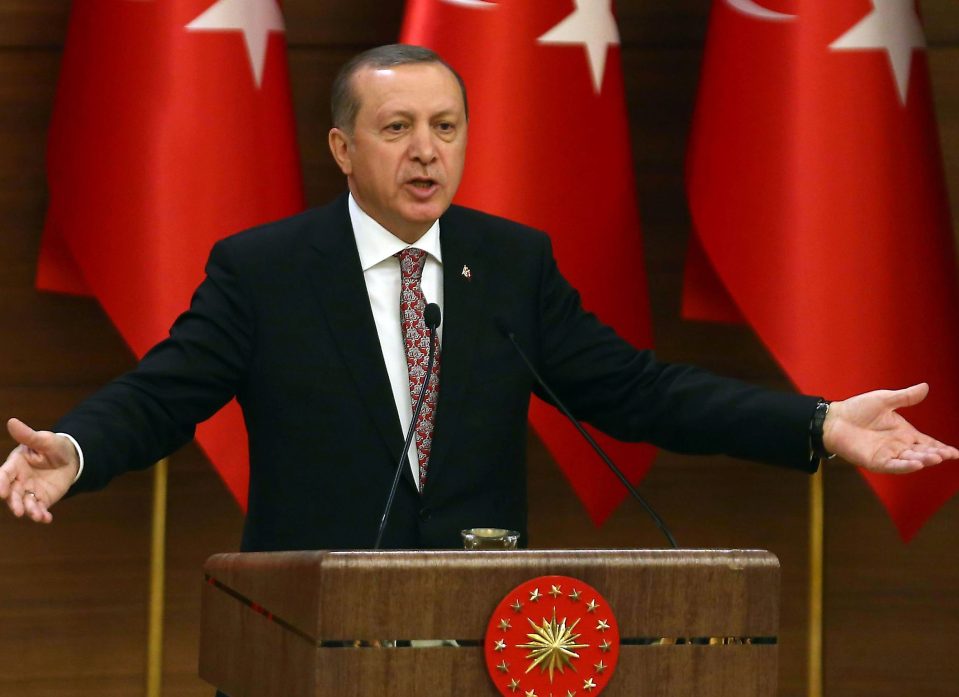 Turkey's President Tayyip Erdogan