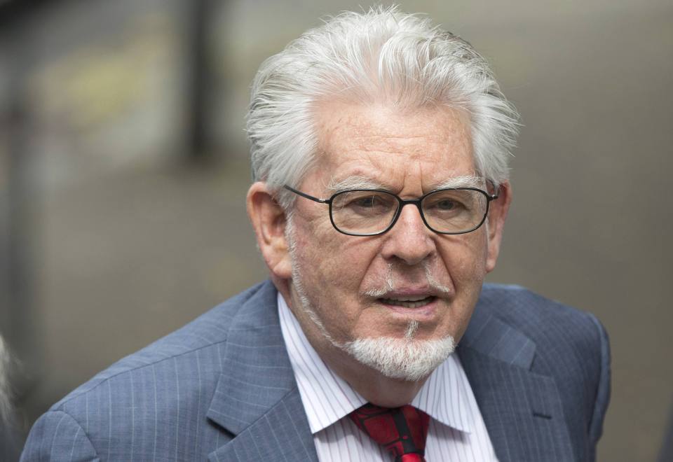  Rolf Harris arriving at Southwark Crown Court