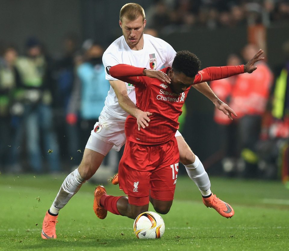 Ragnar Klavan came uip against Liverpool in the Europa League last season