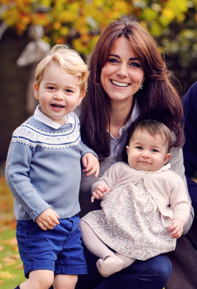 The gifts were intended for Prince George and Princess Charlotte, pictured here with mum the Duchess of Cambridge