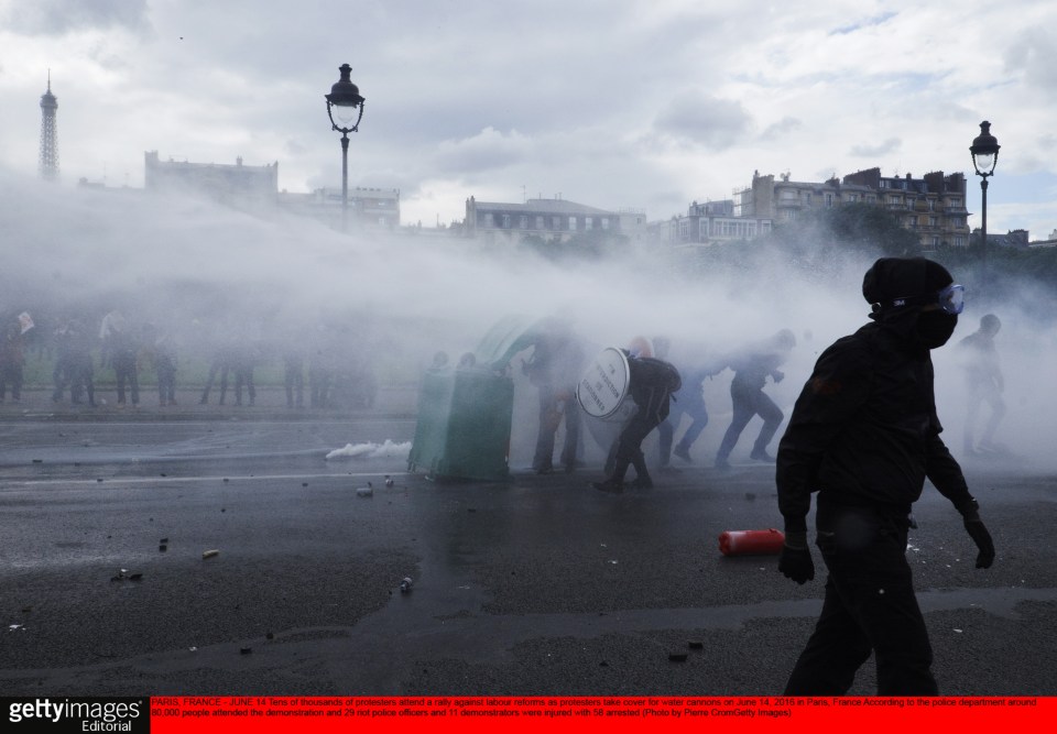 National Demonstration Against The Labour Law The 'El-Khomri Law'