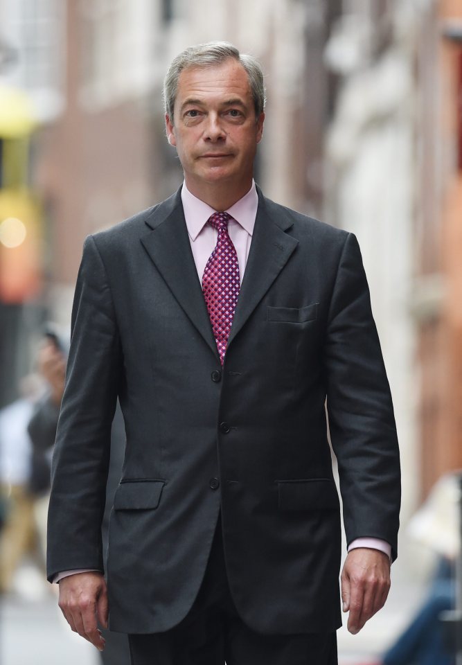 UKIP speech in London Nigel Farage