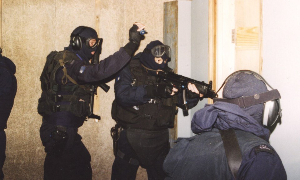 Tony says firearms officers have always been looked upon as the police force's "b*****d sons and daughters"