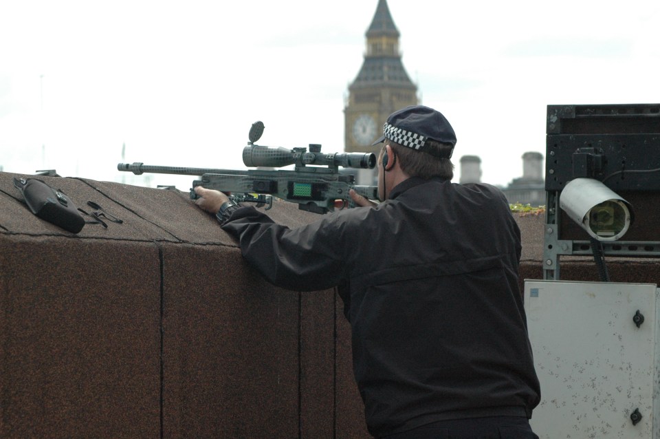 And there are currently 5,600 UK officers authorised to carry firearms