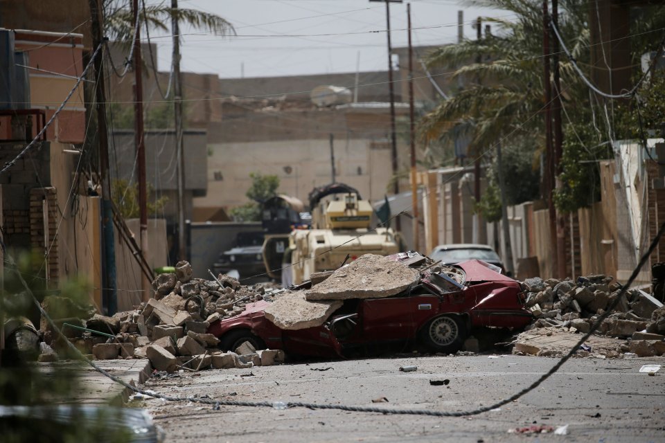 The city, where music and TV was banned, has become a scarred husk after being abandoned by fleeing Islamists 