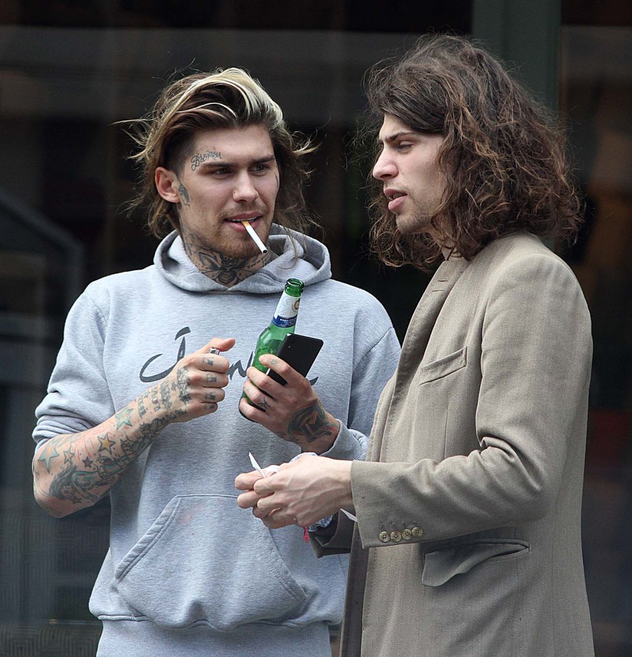Marco Pierre White Jr and his brother Luciano