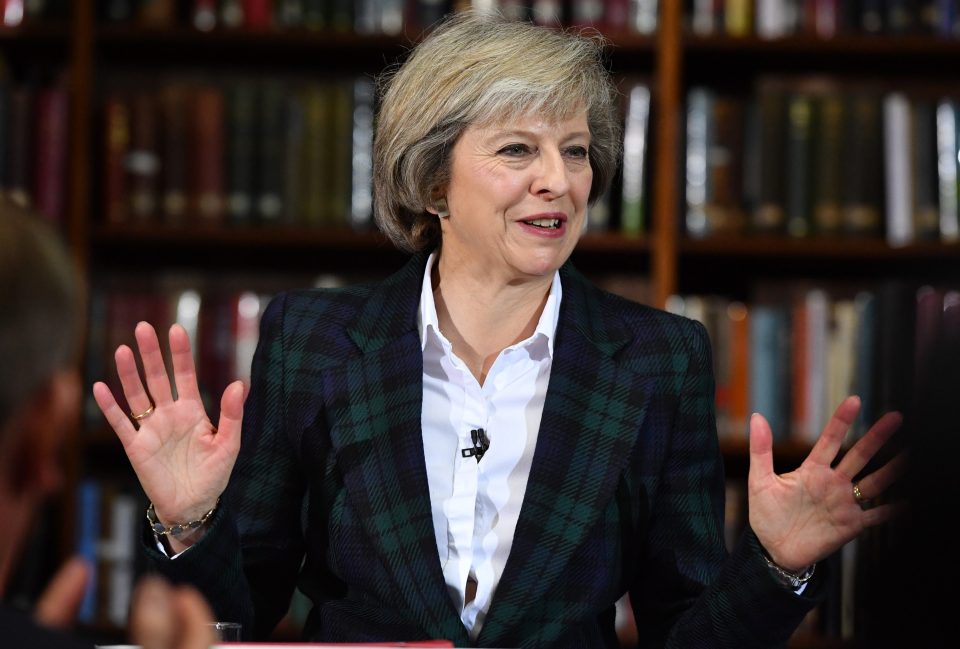 Theresa May provoked fierce criticism after she failed to confirm whether EU migrants could stay in the country