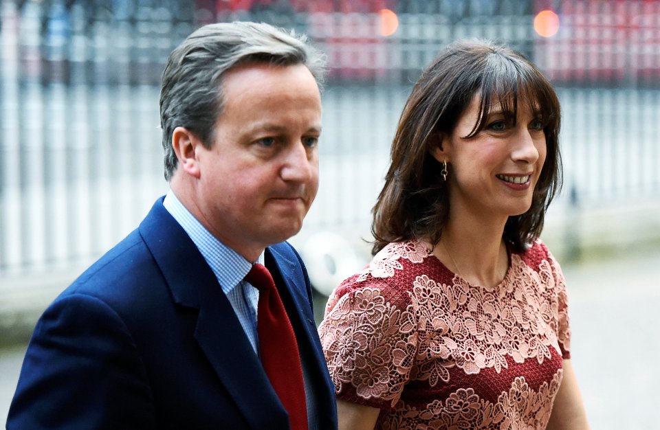 David and Samantha Cameron